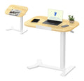 Computertisch mit hoehenverstellbar und ergonomisch in Weiss