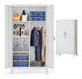 Homeoffice Schrank mit fuer Wandmontage und stabile Ausfuehrung in Schwarz