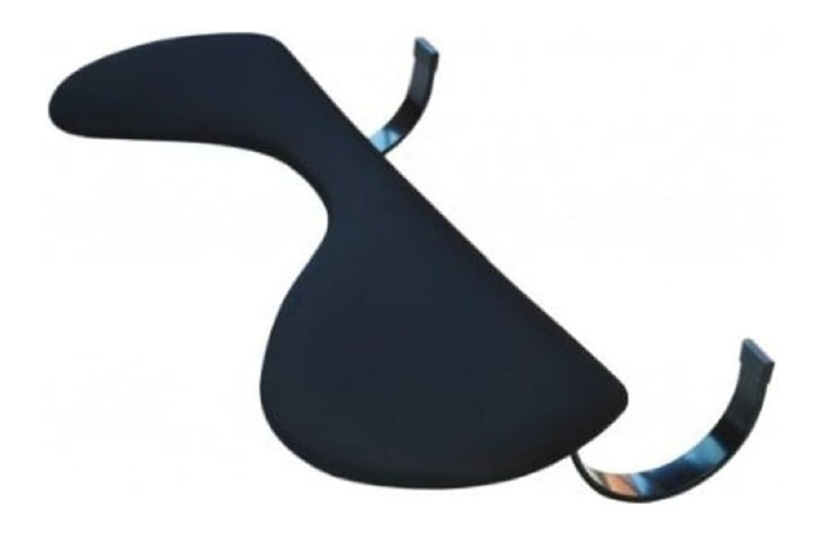 Armlehnenauflage mit ergonomisch und mit Armlehnen in Schwarz