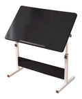 Zeichentisch mit hoehenverstellbar und ergonomisch in Schwarz