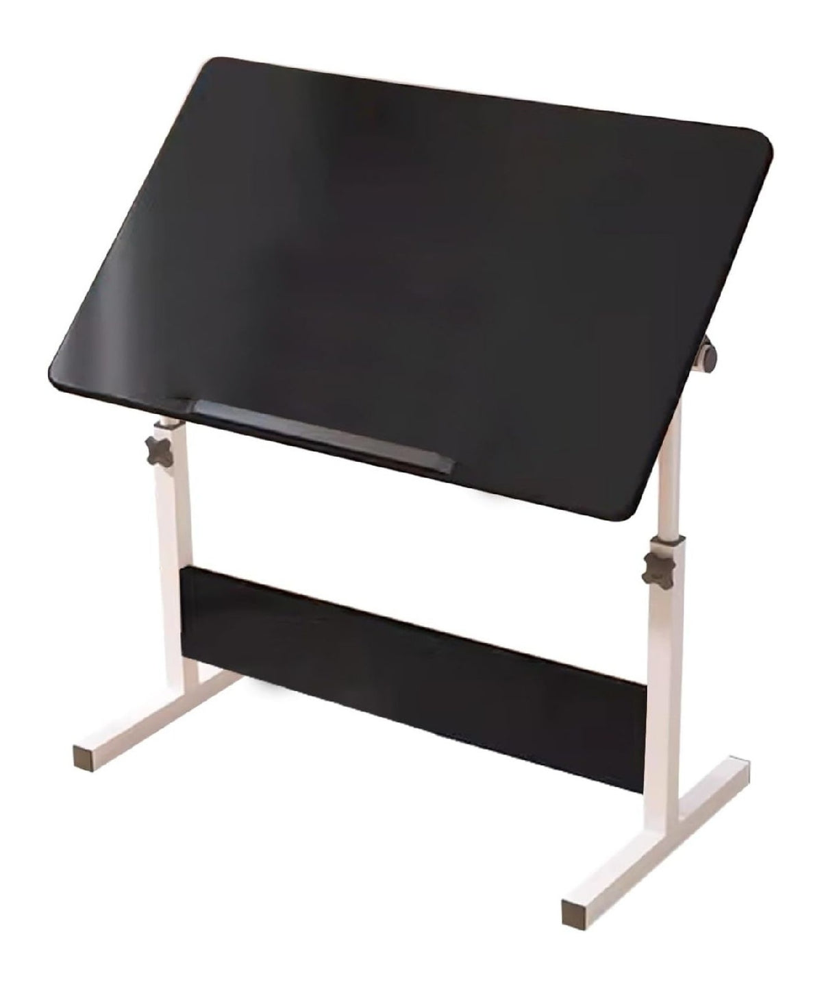 Zeichentisch mit hoehenverstellbar und ergonomisch in Schwarz