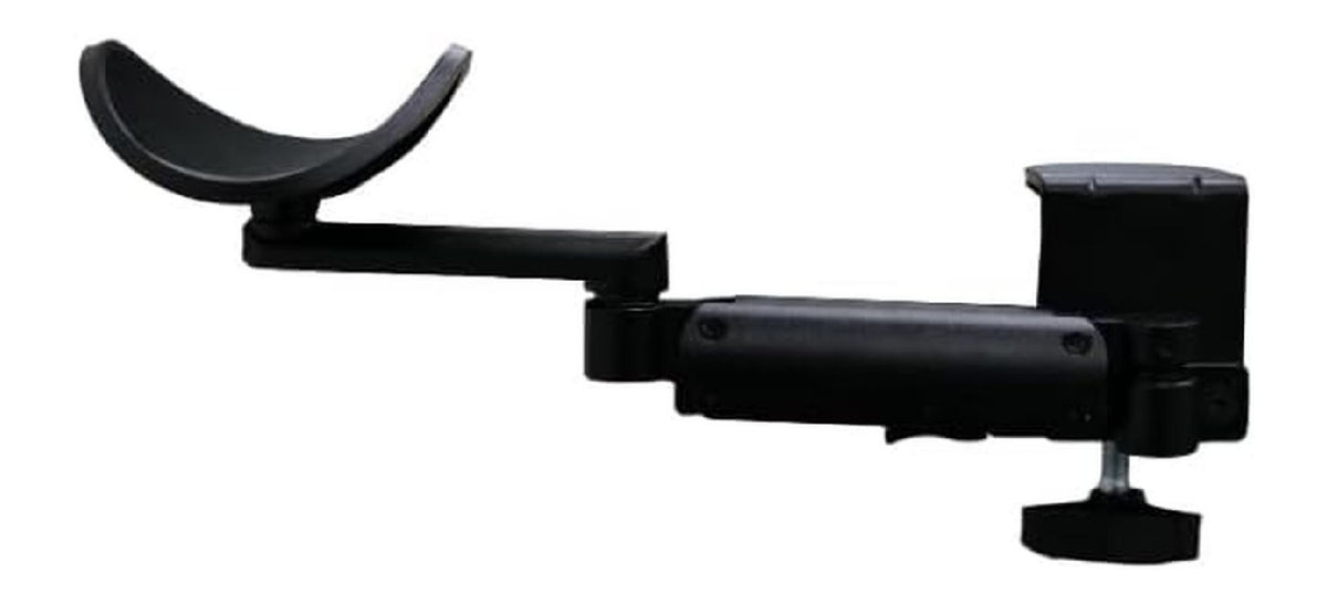 Schwarzer Armlehnenauflage mit hoehenverstellbar fuer flexible Arbeitsbereiche