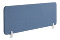 Schreibtisch Trennwand mit fuer Wandmontage und stabile Ausfuehrung in Blau