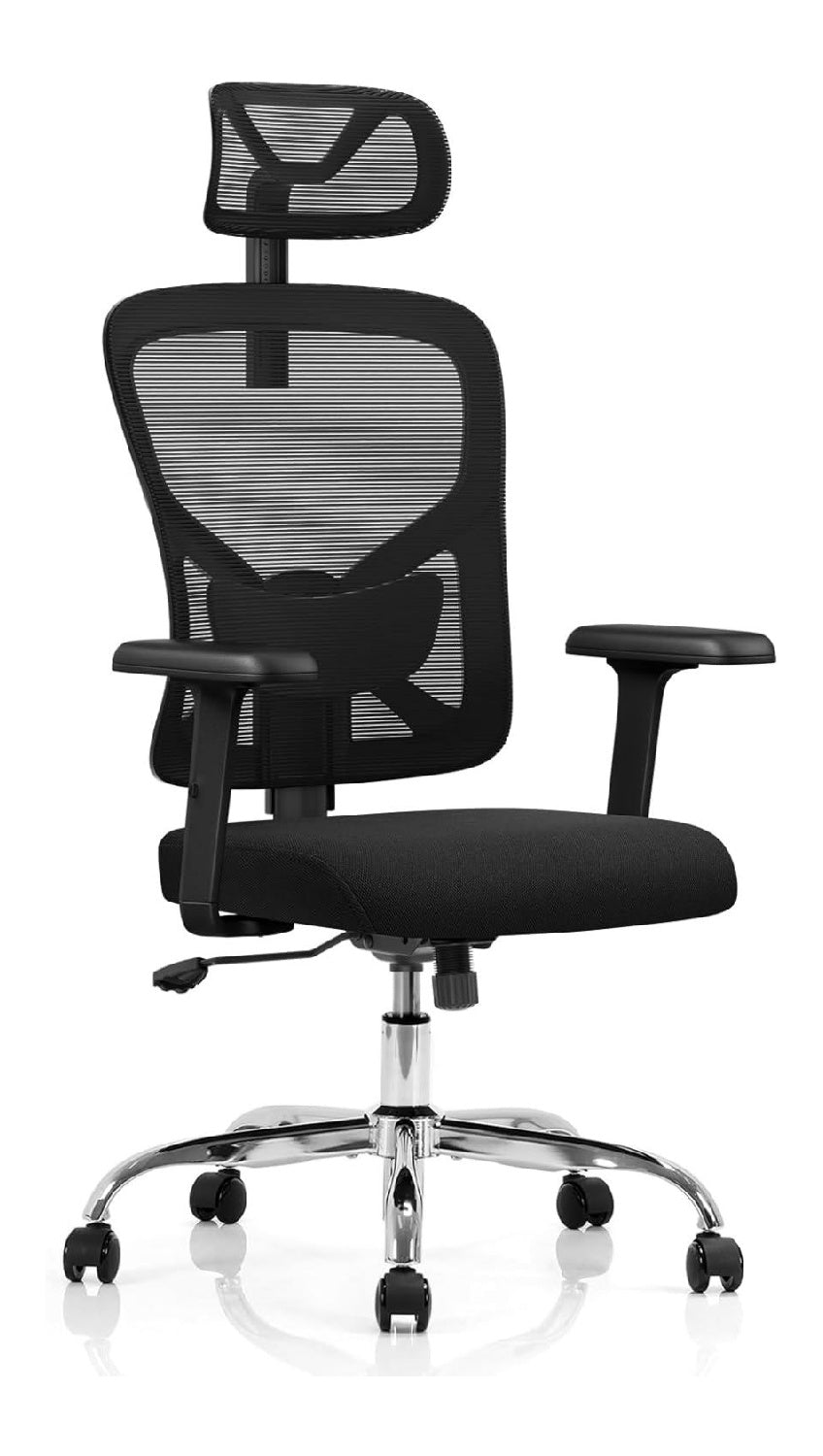 Chefsessel in Schwarz mit ergonomisch