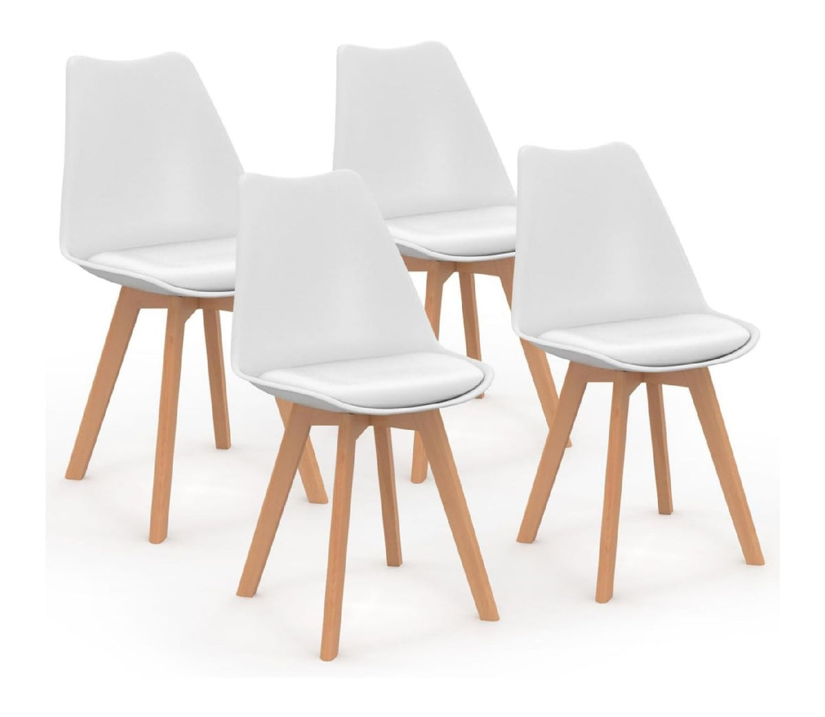 Bueromoebel Set kompakte Bauform in Weiss mit funktionales Design