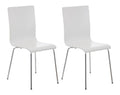 ergonomisch Besucherstuhl in Schwarz / Weiss fuer Buero und Arbeitszimmer