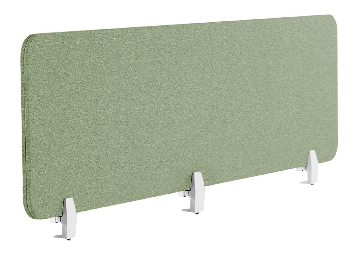 fuer Wandmontage Schreibtisch Trennwand in Gruen fuer Buero und Arbeitszimmer