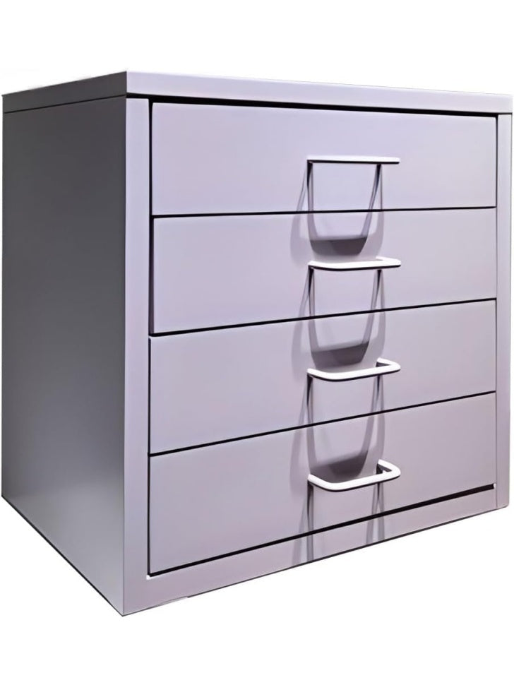Kompakter Aktenschrank mit vier Schubladen fur Buro Arbeitszimmer Wohnzimmer oder Schlafzimmer 35 x 26 x 35 cm