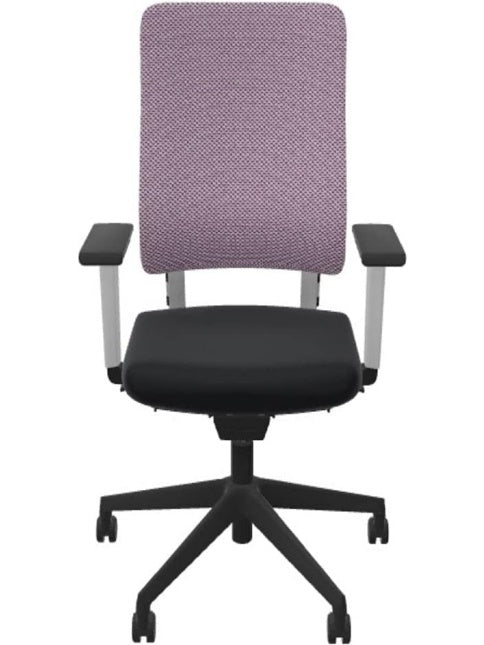 Ergonomischer Burostuhl fur Homeoffice mit individuell einstellbarem Design und Nackenstutze in Hellviolett