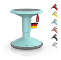 Buerohocker fuer den Arbeitsplatz, hoehenverstellbar, Farbe Schwarz Variante 3