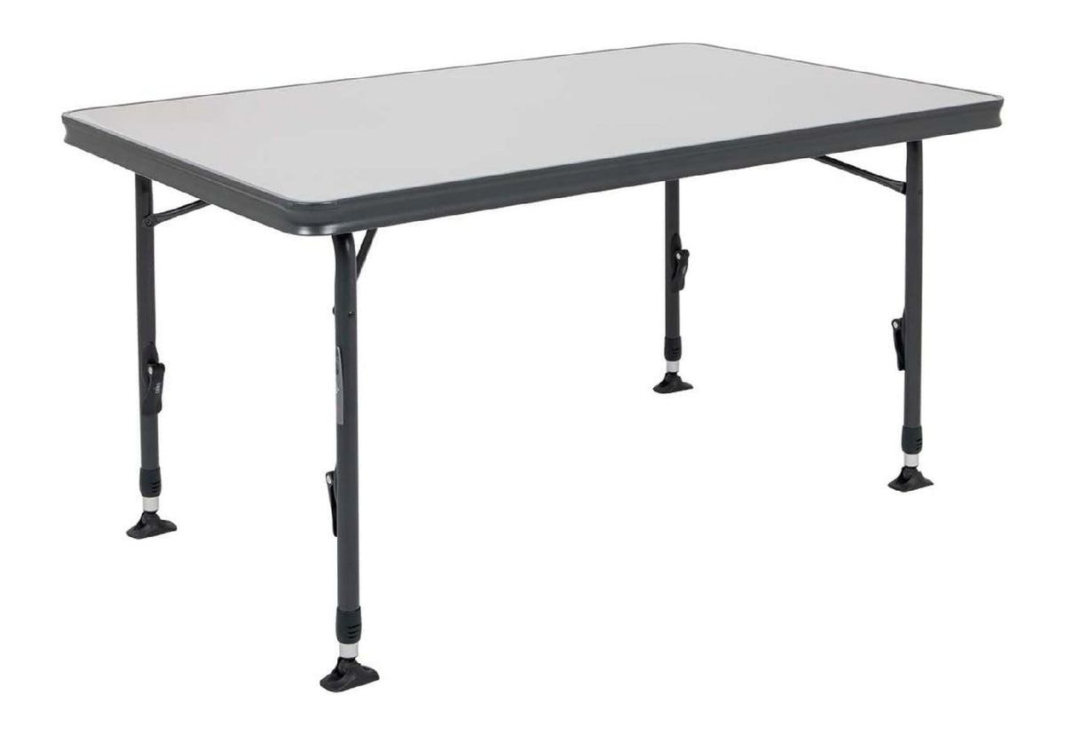 Arbeitstisch 112.5 cm x 70 cm in Schwarz mit hoehenverstellbar