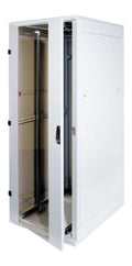 Computerschrank in Schwarz mit abschliessbar