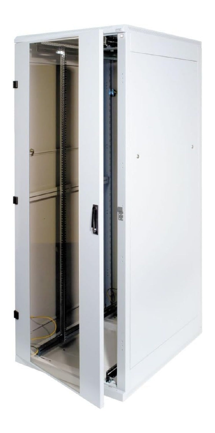 Computerschrank in Schwarz mit abschliessbar