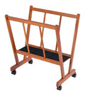Schwarzer Druckerstaender mit hoehenverstellbar fuer flexible Arbeitsbereiche