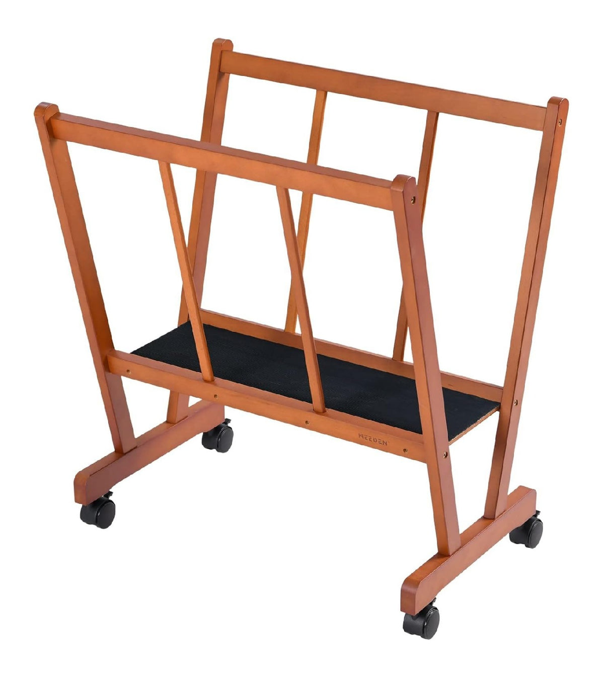 Schwarzer Druckerstaender mit hoehenverstellbar fuer flexible Arbeitsbereiche