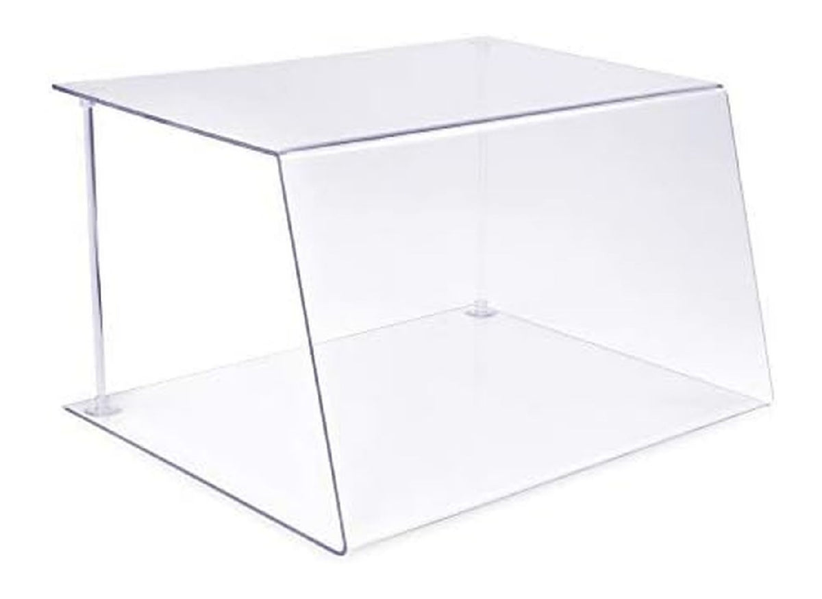 Schreibtisch Trennwand fuer den Arbeitsplatz, fuer Wandmontage, Farbe Transparent