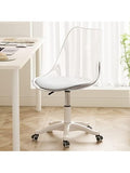 Moderner Drehstuhl ohne Armlehnen mit PP Sitzschale fur Homeoffice Schminktisch und Arbeitszimmer