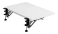 Tastaturablage fuer den Arbeitsplatz, ergonomisch, Farbe Weiss