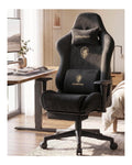 ergonomisch Gamingstuhl in Schwarz fuer Buero und Arbeitszimmer