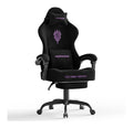 Gamingstuhl mit hoehenverstellbar und ergonomisch in Schwarz Variante 2